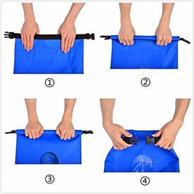 choose the best waterproof bag roll top demo